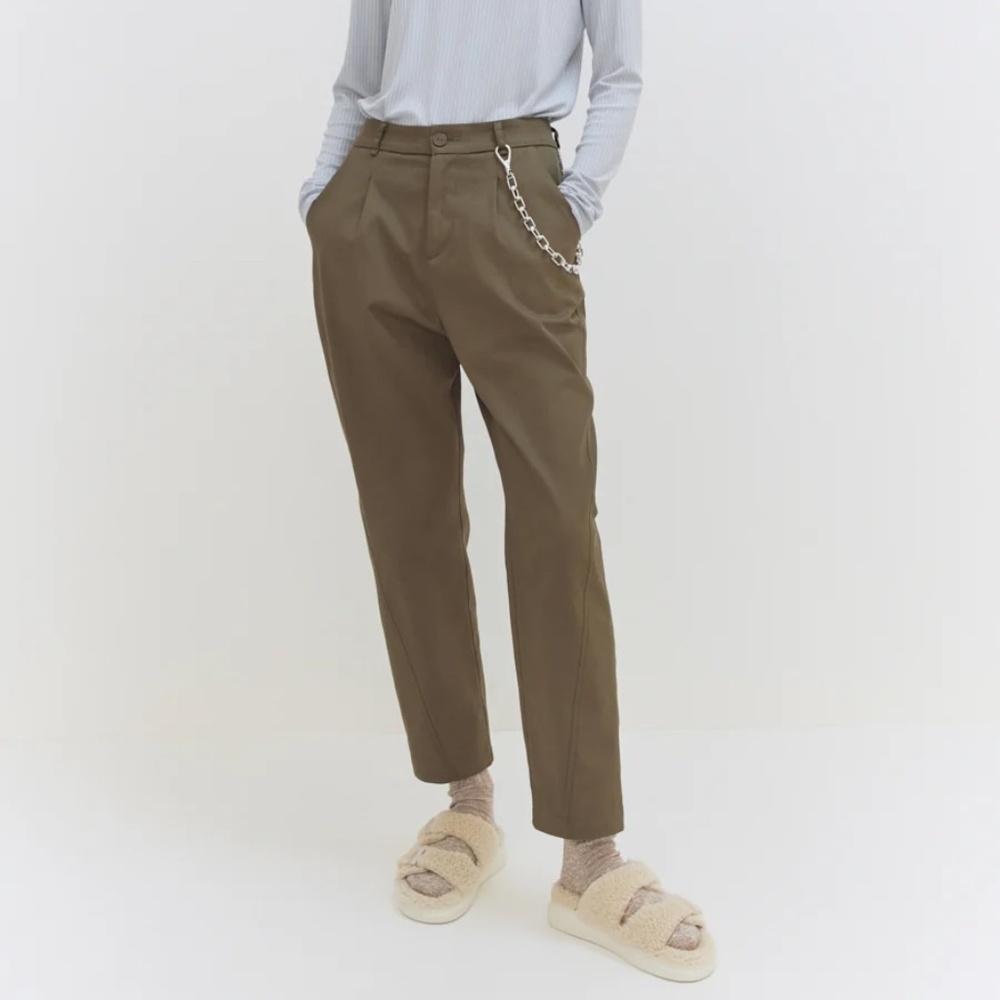 Eve Gravel grey casual pants size large